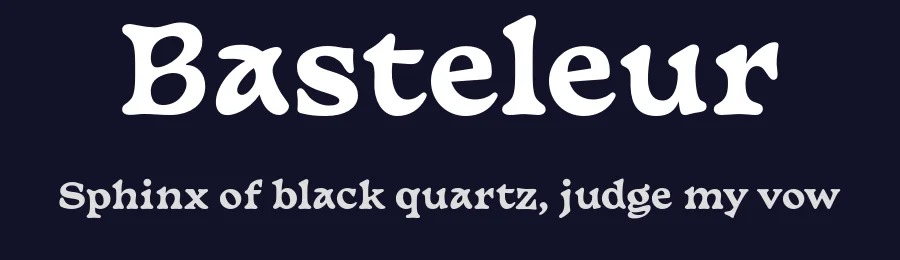 Basteleur by George Triantafyllakos (atypical.gr + backpacker.gr) — Serif Font — thumbnail 2