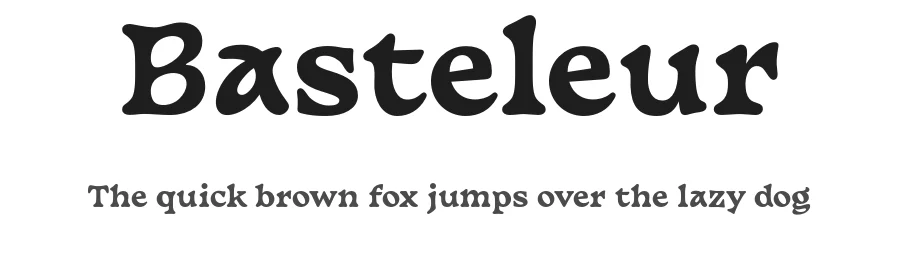 Basteleur by George Triantafyllakos (atypical.gr + backpacker.gr) — Serif Font