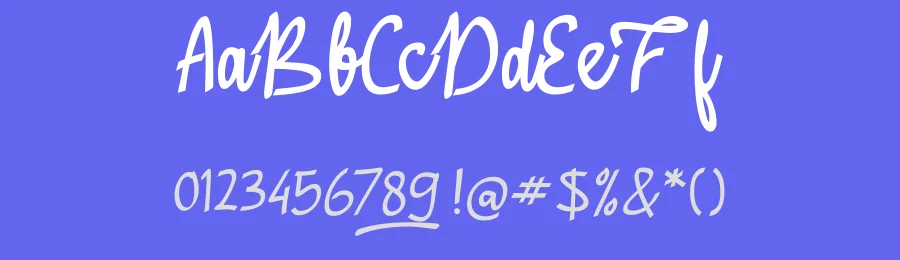 Baster Rules — Script Handwritten Font — thumbnail 3