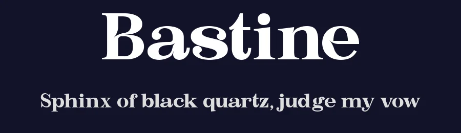 Bastine by Musthafa Kamal - Afkari Studio — Serif Font — thumbnail 2