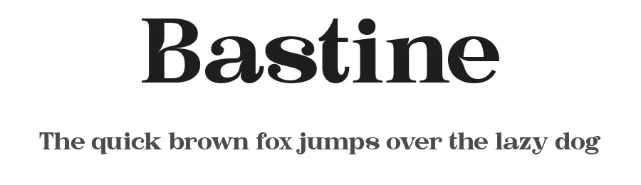 Bastine by Musthafa Kamal - Afkari Studio โ Serif Font