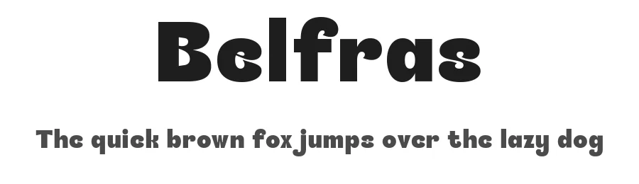 Belfras by Ragamkata Studio — Sans Serif Font