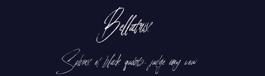 Bellatrix by thirtypath — Script Handwritten Font — thumbnail 2