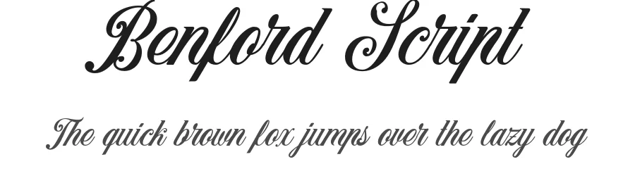 Benford Script by Angin Studio — Script Handwritten Font