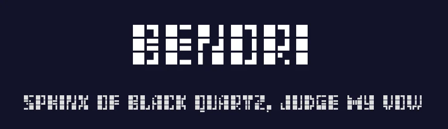 Benori by GGBotNet — Display Font — thumbnail 2