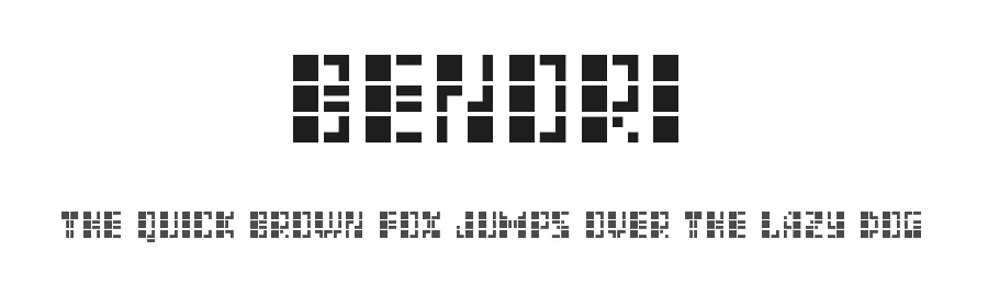 Benori by GGBotNet — Display Font