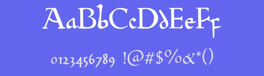BeowulfOT — Script Handwritten Font — thumbnail 3