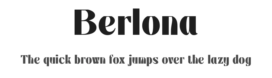 Berlona by Craft Supply Co — Sans Serif Font