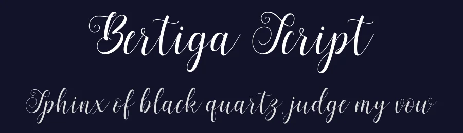 Bertiga Script by Rudistudio — Script Handwritten Font — thumbnail 2