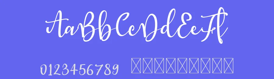 Better Memories Script by Ardian Nuvianto. 2019 — Script Handwritten Font — thumbnail 3