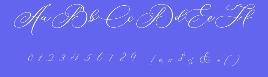 Betty Laudia Script by Nurkhalidin — Script Handwritten Font — thumbnail 3