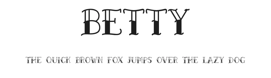 Betty by Anastasia Dimitriadi β Script Handwritten Font