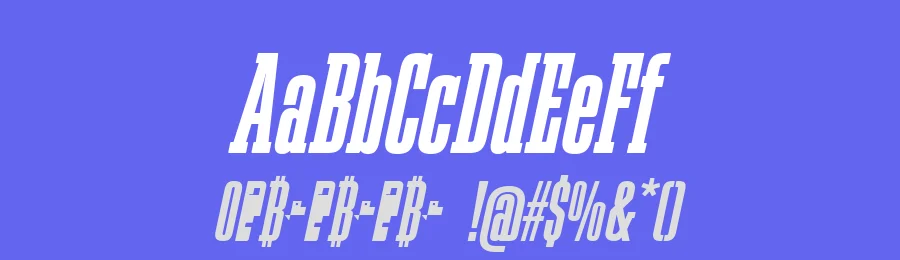 Bigplace Roman by Fernando Haro — Slab Serif Font — thumbnail 3