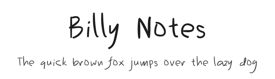 Billy Notes
