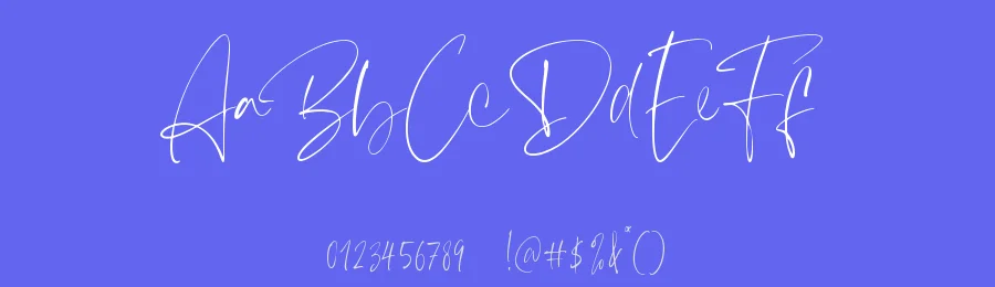 Bintaro Script by Muhamad Yusron  Billah — Script Handwritten Font — thumbnail 3