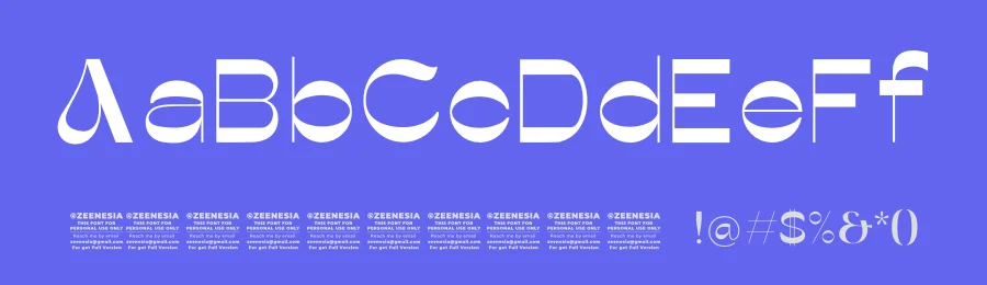 Bionca by ZEENESIA 2023 — Sans Serif Font — thumbnail 3