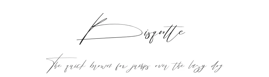 Bisqootte by Ferry Ardana Putra — Script Handwritten Font