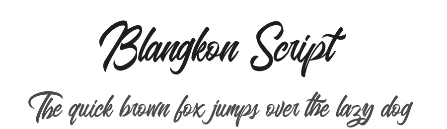 Blangkon Script by Arif Dwi — Script Handwritten Font