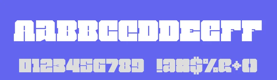BLKND by Escaphandro — Display Font — thumbnail 3