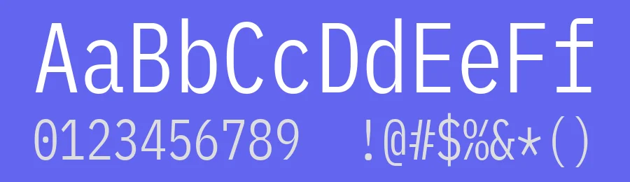 Block Mono by Tyrail Leverett — Sans Serif Font — thumbnail 3