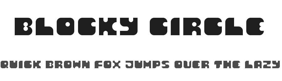 Blocky Circle