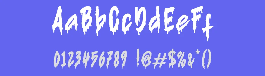 Bloodie Curse — Script Handwritten Font — thumbnail 3