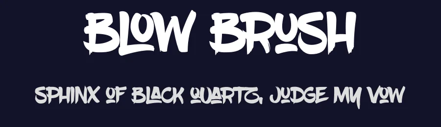 Blow Brush by Petar Acanski — Script Handwritten Font — thumbnail 2