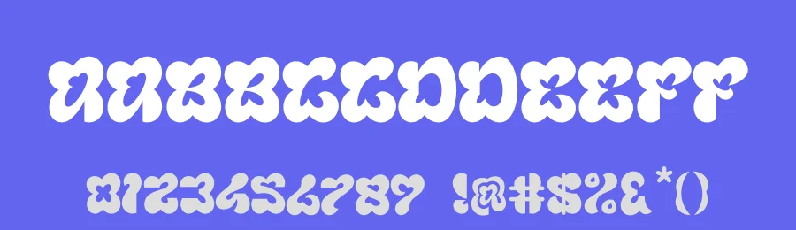 Blumebungabloem by Glyphstyle — Display Font — thumbnail 3