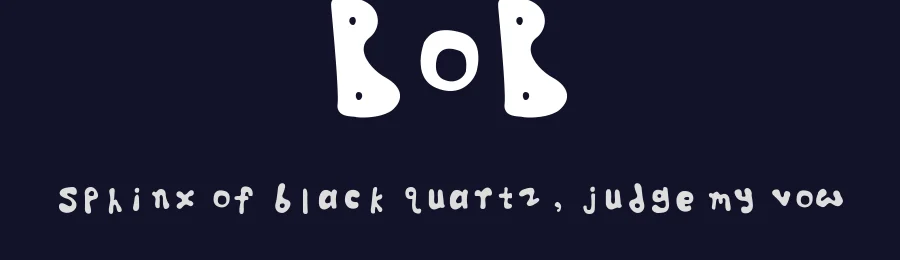 BoB — Script Handwritten Font — thumbnail 2