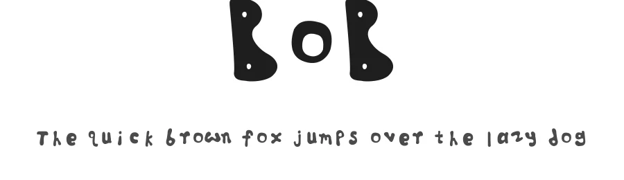 BoB — Script Handwritten Font