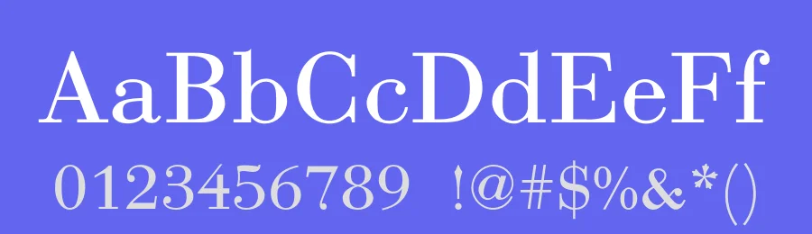 Bodini — Serif Font — thumbnail 3