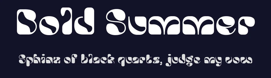 Bold Summer by Authentype — Display Font — thumbnail 2