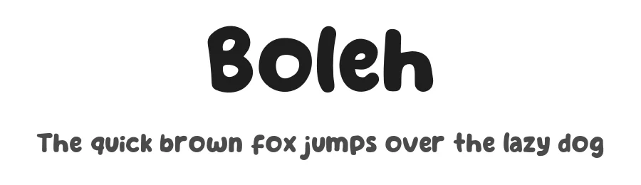 Boleh by Khurasan — Script Handwritten Font