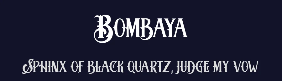 Bombaya by Typotopia — Display Font — thumbnail 2