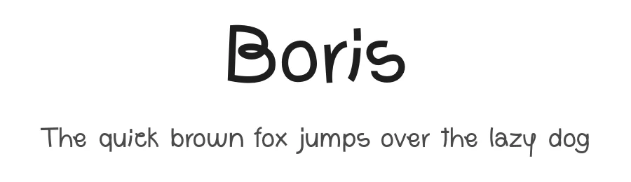Boris by Giulia Boggio — Script Handwritten Font