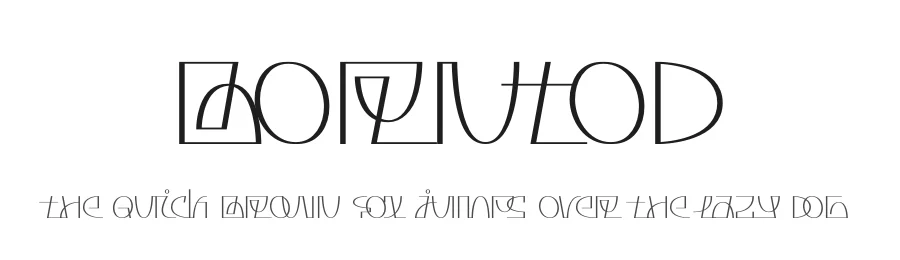 Borntod by Alexey Atapin — Display Font