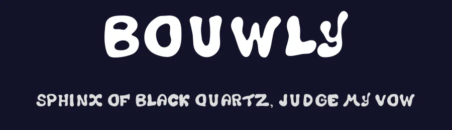 Bouwly — Script Handwritten Font — thumbnail 2