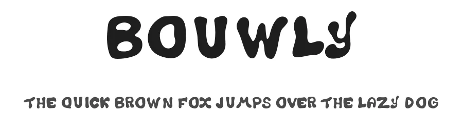 Bouwly — Script Handwritten Font