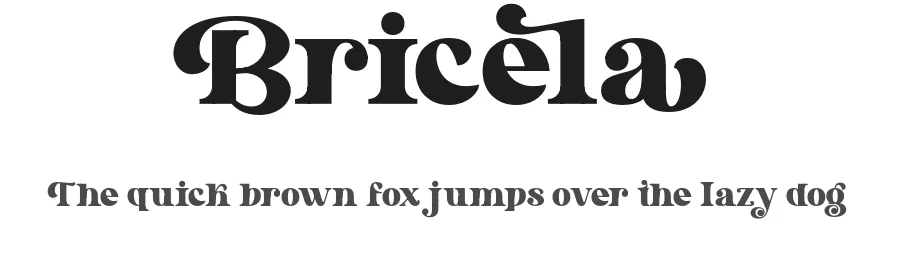 Bricela by Lettersweet — Sans Serif Font