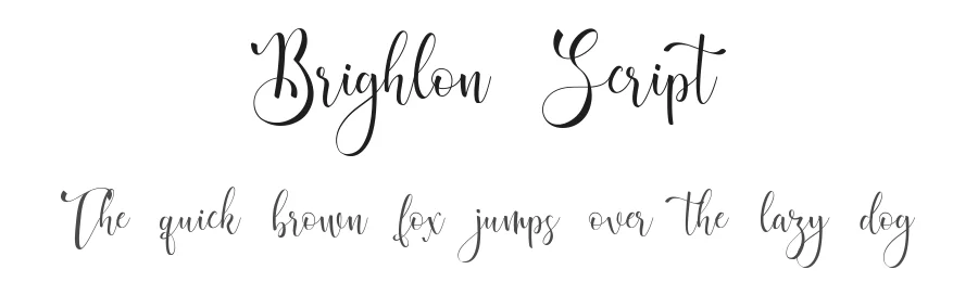 Brighlon Script by husain.assyhd — Script Handwritten Font