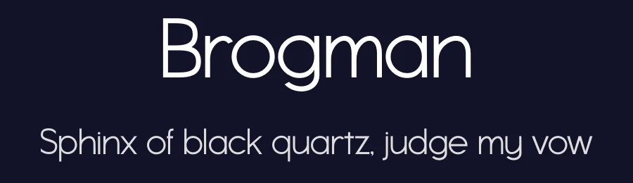 Brogman by Masyafi Studio — Sans Serif Font — thumbnail 2