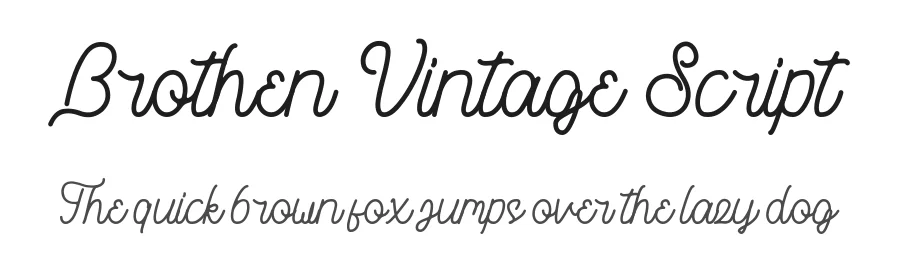 Brothen Vintage Script by Akaitype Studio — Script Handwritten Font