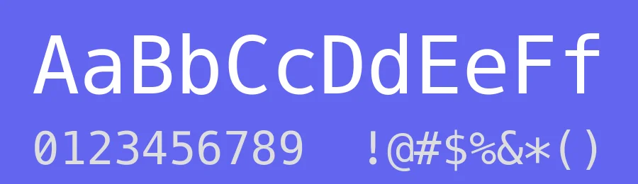 Brutalist Mono by Brutalist fonts team — Sans Serif Font — thumbnail 3