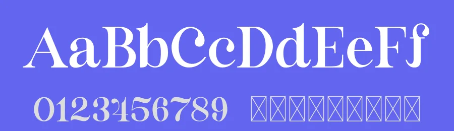 Buche Serif by Nicho Christian — Serif Font — thumbnail 3