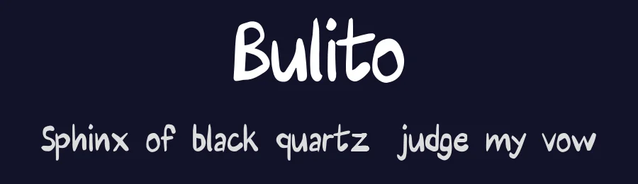 Bulito by Andrijana Stankovic — Script Handwritten Font — thumbnail 2
