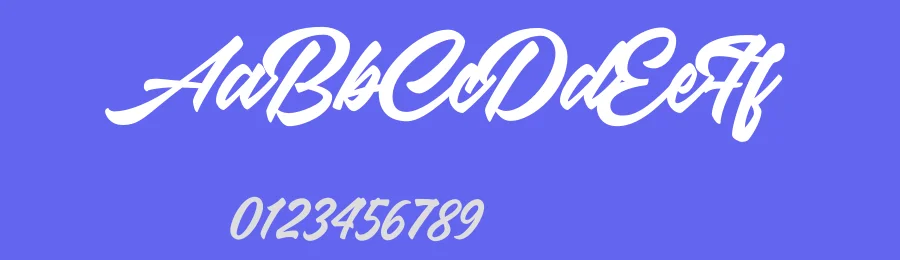Buston Script by Hendra Maulia — Script Handwritten Font — thumbnail 3