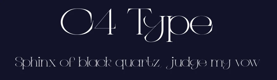 C4 Type by BOEM — Serif Font — thumbnail 2