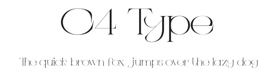 C4 Type by BOEM — Serif Font
