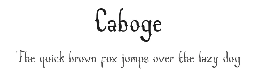 Caboge by Omus Julperta; Situjuh Nazara — Script Handwritten Font