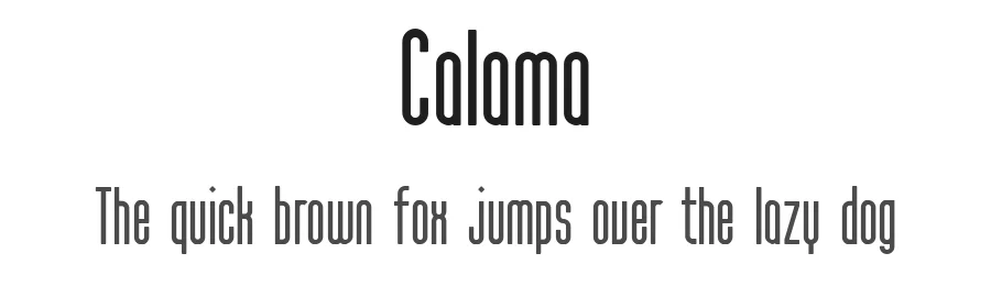 Calama by Ben Karamyan — Sans Serif Font